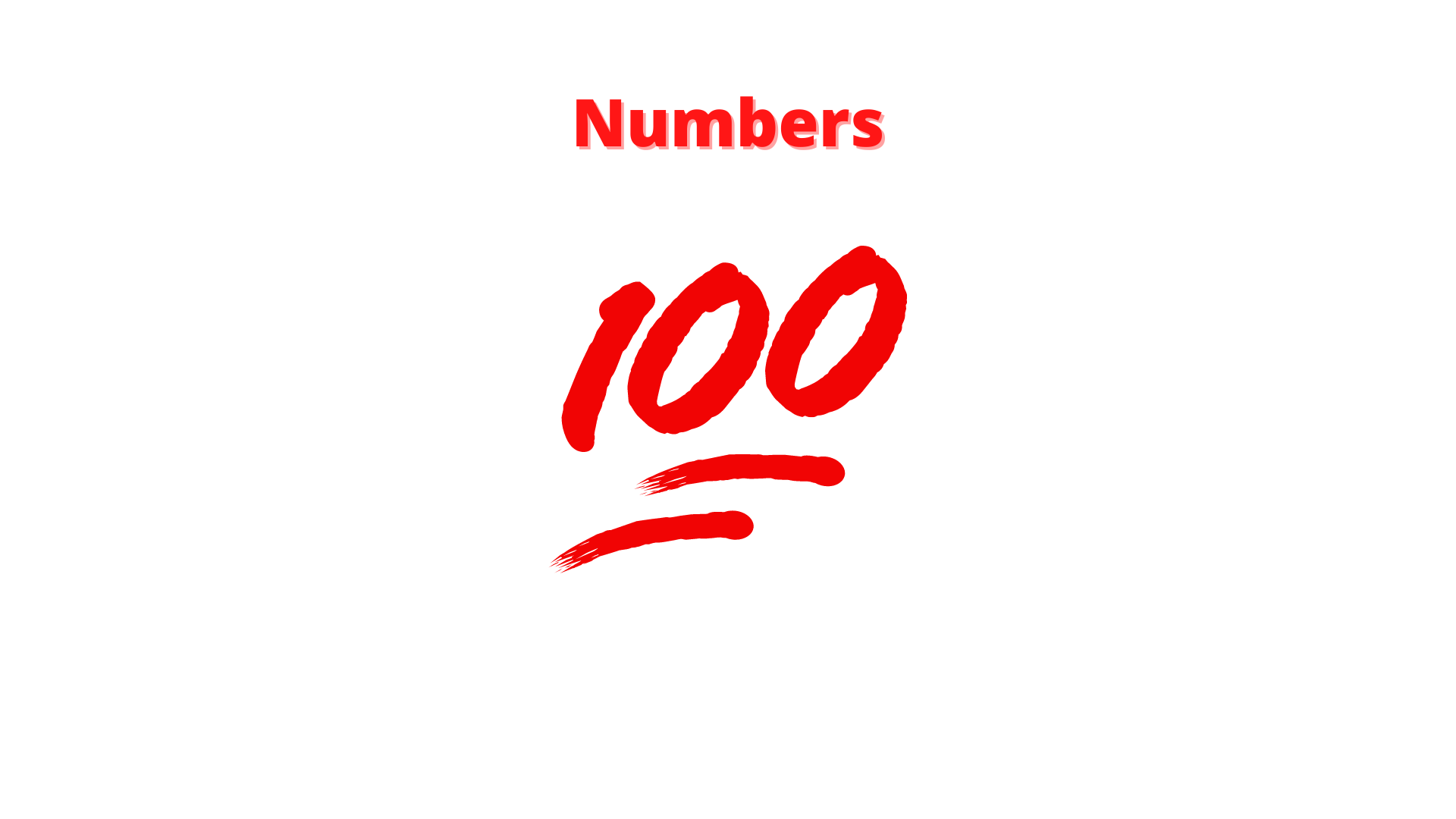 números