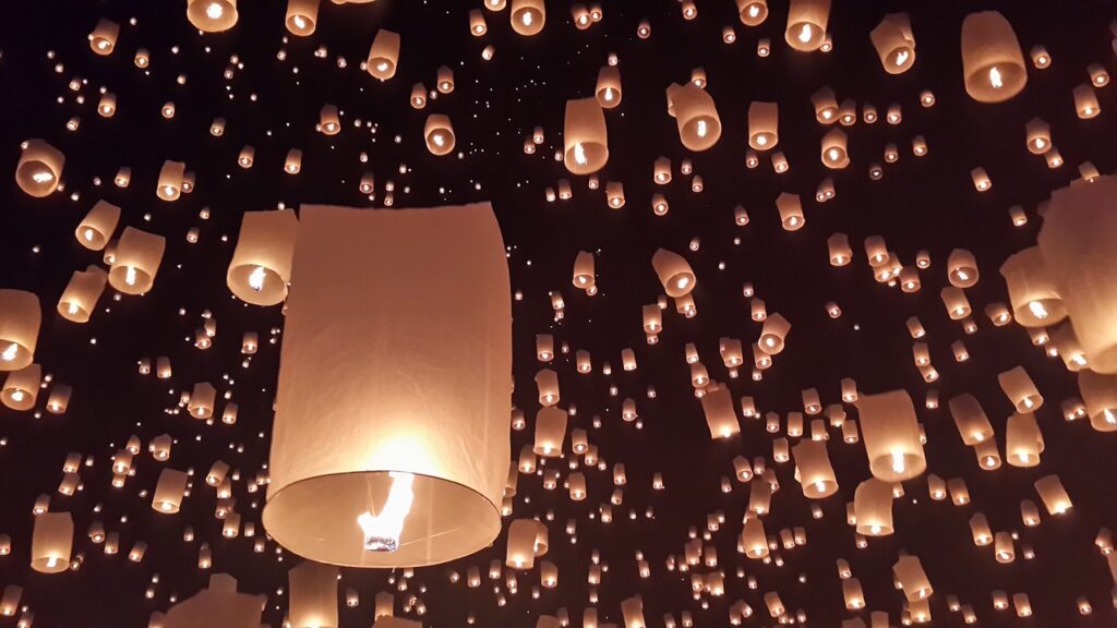 chiang mai sky lantern festival 2210767